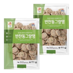 사조오양 반찬동그랑땡 1kg X 2봉, 2개