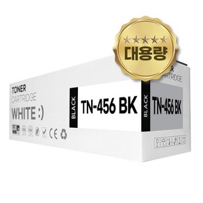 브라더 TN-456 호환 토너 HL-L8360CDW MFC-L8900CDW, 검정, 1개