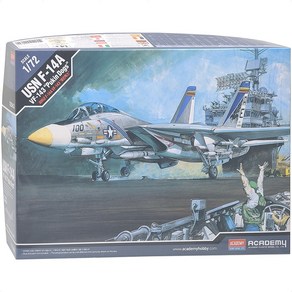 아카데미과학 1:72 미해군 F-14A VF-143 퓨킨독스 프라모델 전투기 12563, 1개