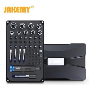 JAKEMY 자케미 JM-6125 정밀 드라이버 비트세트 스크류 다기능 공구세트, 1개