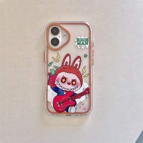 1+1 라부부 LABUBU 아이폰 케이스 iphone 13 14 15 16 충격방지 핑거그립 스마트톡 손잡이