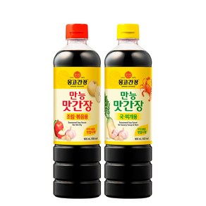 몽고 만능 맛간장 조림볶음 900ml+ 국찌개 900ml