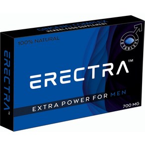 HUMAKEllc [영국] ERECTRA Blue 더 길고 더 단단하고 더 강한 남성 성능 체력 지구력 부스터 남성용 블루 허브 보충제 10정