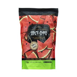 국내산 냉동 수박 다이스, 1개, 1kg