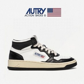 AUTRY ACTION SHOES 오트리 액션 슈즈 캐주얼 스포츠 남여공용 스니커즈 블랙 하이탑