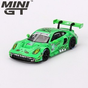 미니지티(713) 1:64 포르쉐 911 GT3 R No.80 GTD AO Racing 2023 IMSA 세브링12시간 레이스