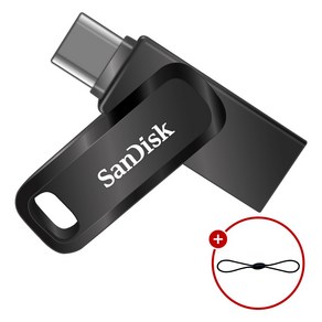 샌디스크 Ulta Dual Dive Go Type C 울트라 듀얼 드라이브 고 USB 3.0 SDDDC3 + USB 고리줄, 512GB, 1개