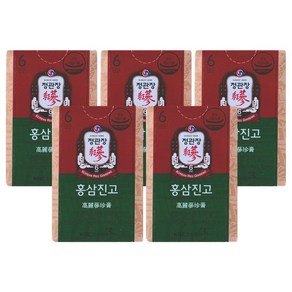 정관장 홍삼진고, 100g, 5개