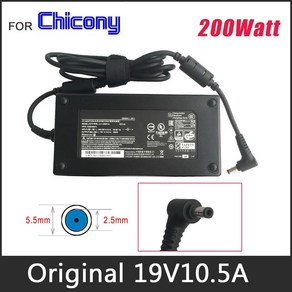 오리지널 A11200P1A AC DC 어댑터 충전기 Chicony Hasee Z7 G8 Z8 전원 공급 장치 케이블 19V 105A 200W, 6)No cable, 6)No cable