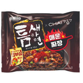 팔도 틈새라면 매운짜장 200g x32개 1박스, 1개