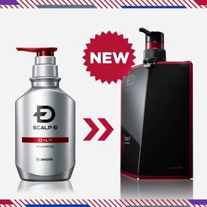 SCALP D 스칼프D 남성용 샴푸 오일리 350ml, 단일, 1개