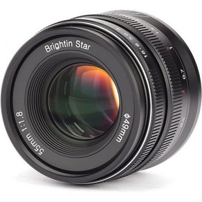 bightin sta 50mm F0.95 풀프레임 대형 조리개 수동 포커스 미러리스 카메라 렌즈 L마운트 라이카 SL SL2 TL TL2 TL18 CLPanasonic LUMI, Fit fo Nikon Z-Mount_55mm F1.