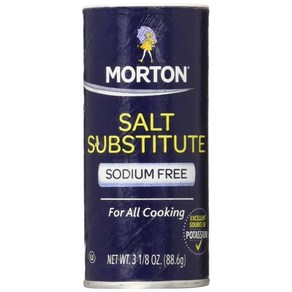 Moton Salt Substitute Sodium Fee 3.12 Ounce Moton 소금 대체품 무나트륨 3.12온스, 1개, 88g