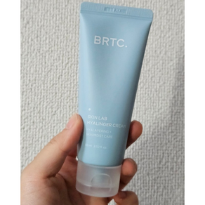 [BEST] BRTC 스킨랩 히아링거 크림 저자극 약산성 히알루론산 액토인 수분크림 건성, 1개, 60ml