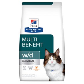 힐스 캣 w d wd 1.5kg 고양이 체중조절 처방사료 HILLS 패키지 리뉴얼제품, 1개