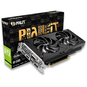 팰릿 지포스 RTX2070 Dual D6 8GB, [중고] 그래픽카드
