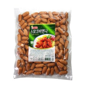 롯데햄 스모크비엔나, 1kg, 1개