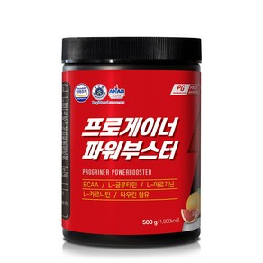 프로게이너 파워부스터 자몽맛 에너지보충제품, 500g, 1개