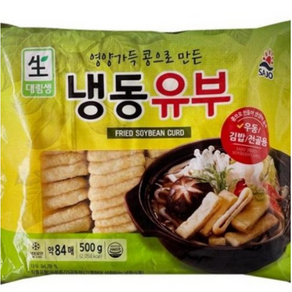 사조 냉동유부, 1개, 500g