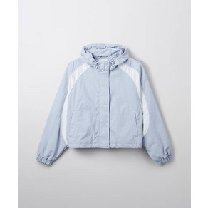 SPAO 스파오 [UV차단]후드 배색 크롭 윈드브레이커_SPJJF23G02 547670, [29]BURGUNDY, L[095]