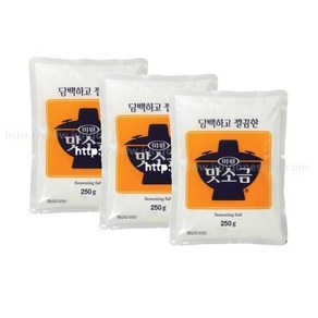 대상 미원 맛소금, 250g, 3개