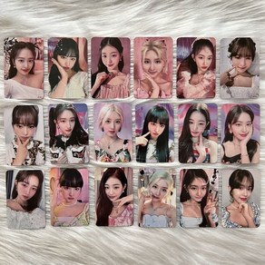 아이브 포카 IVE 싱가포르 스페셜카드 b 라이브카드 사인카드 MINE 앨범 장원영 안유진 아이돌 굿즈 포토카드, 006-18장
