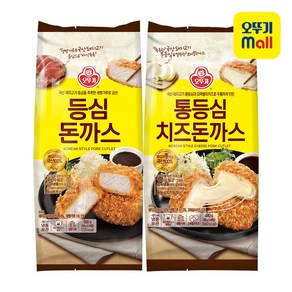 오뚜기 등심돈까스+통등심치즈돈까스, 1개
