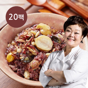 이혜정의 꽉찬 수제 영양밥 20팩, [0001]기본상품, 120g, 20개