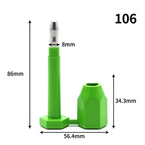 컨테이너씰 100개 화물 보안 볼트 봉인씰 장치 씰링