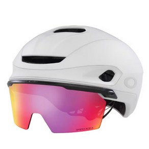 OAKLEY ARO7 ROAD MIPS (9XL) MATTE WHITE/PRIZM ROAD HELMET (오클리 에어로7 로드 인터핏 밉스 바이크헬멧 ), 스탠다드 인터핏 (STANDARD FIT), 1개