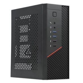 A09P 4.2L 데스크탑 미니 ITX 케이스 소형 1U 전원 공급 장치 HTPC 섀시 게임 컴퓨터, 보여진 바와 같이, 하나, 1개