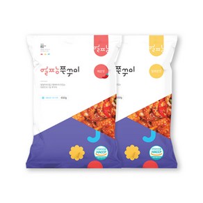 얼짱양념쭈꾸미 덜매운맛, 650g, 3개