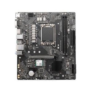 MSI PRO B660M-E 마더보드 지지대 i9-14900K 13900K i7-14700K 13700 i5-12400F 13500 LGA1700 DDR4 4600MH, 한개옵션2, 한개옵션0, 한개옵션1