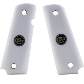 Salvatoe Acylic Pistol Gip Handles Accessoies fo Colt 1911 Full Size with Metal Logo, Design-1, 1000개