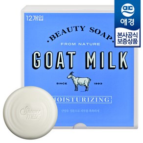 샤워메이트 산양유 비누 플러스, 90g, 60개