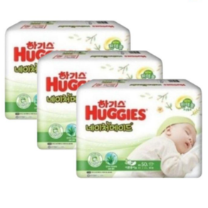 하기스 이른둥이 기저귀 네이처메이드 중형 밴드형 150매 (2~3.5kg), 중형(M), 1세트