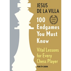 (영문도서) 100 Endgames You Must Know: Vital Lessons fo Evey Chess Playe Hadcove, New in Chess, English, 9789493257726