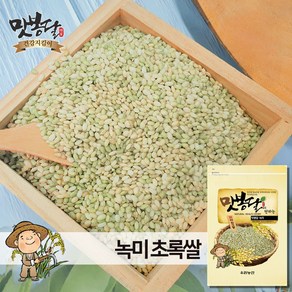 맛봉달 2023년 녹진주 녹미 초록쌀 녹쌀 국내산, 4kg, 1개, 4kg