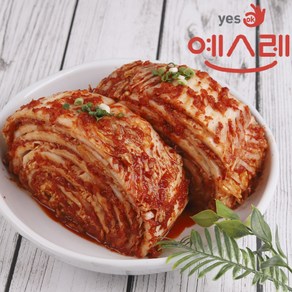 예스레 맛김치 4kg (썰은김치), 1개