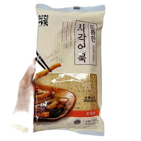 삼진어묵 도톰한 사각어묵, 종이박스포장, 1개, 390g