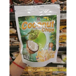 코타키나발루 안코르 코코넛 칩 스낵 Ancou Coconut Chips 50g x 2개