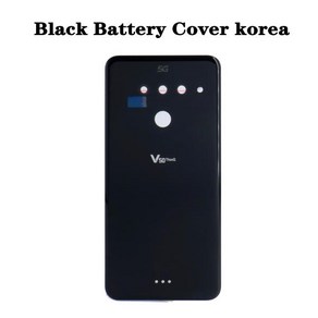 LG V50 ThinQ 5G LCD 디스플레이 터치 스크린 디지타이저 프레임 포함 교체 6.4 인치, 06 v50 Black Cove, 1개