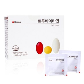 덴프스 트루바이타민 1440mg 30포 1통 공유 수용성 지용성 피부 GT, 1개, 43.2g