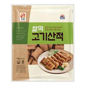 사조오양 쌀떡고기산적-1kg, 6개, 1kg