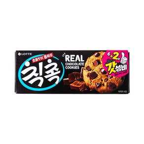 칙촉 120g 롯데 초코칩 쿠키, 1개