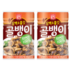 한성 자연산 골뱅이 통조림 400g 2캔, 2개