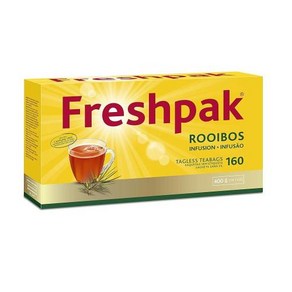 Feshpak Pue Rooibos 차 새 포장 티백 160개, 160개입, 1개