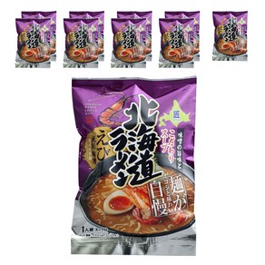 Menshou 홋카이도 새우 맛 미소 라멘 70g, 10개