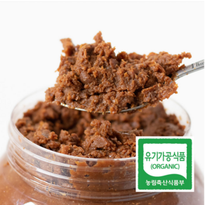 우리콩으로 만든 국산 3년숙성 유기농 재래식 집된장 1kg, 1개