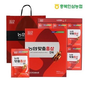 충북인삼농협 농협 맞춤홍삼진액 70ml X 30포, 1개, 2.1L